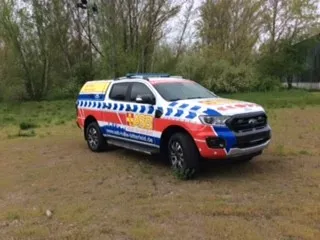 Fahrzeugbeklebung von Sturm Fahrzeugeinrichtungen